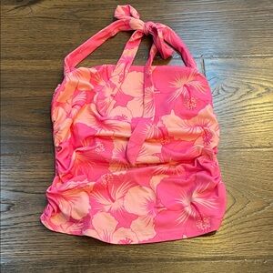 SHEIN Pink Floral Tank Top